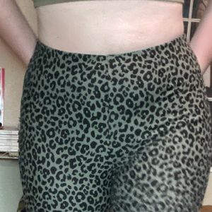 Leopard print bottoms